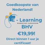 OFFICIEEL BHV CERTIFICAAT BINNEN 1 UUR!, Ophalen of Verzenden, Alpha, Nieuw, Niet van toepassing