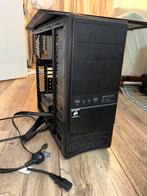 Corsair RM750 + ATX Mid‑Tower Case – Bundle, Computers en Software, Interne voedingen, Ophalen, Gebruikt