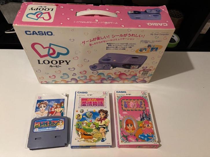 Casio Loopy (boxed), Spelcomputers en Games, Spelcomputers | Overige, Zo goed als nieuw, Ophalen of Verzenden