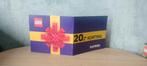 Intertoys lego 20 euro cadeaubon., Tickets en Kaartjes, Eén persoon, Kortingsbon, Overige typen