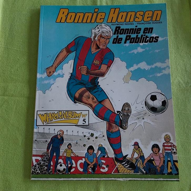 Ronnie Hansen - Ronnie en de Pablitos, Boeken, Stripboeken, Gelezen, Eén stripboek, Ophalen of Verzenden