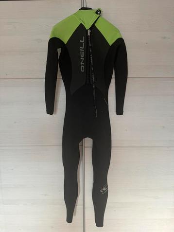 Oneill Epic 4/3 mm rugrits fullsuit heren maat M, EU 50 beschikbaar voor biedingen