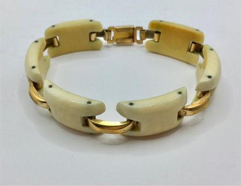 Vintage armband Albert Flamand Paris ong 1930 Frans design, Sieraden, Tassen en Uiterlijk, Antieke sieraden, Verzenden