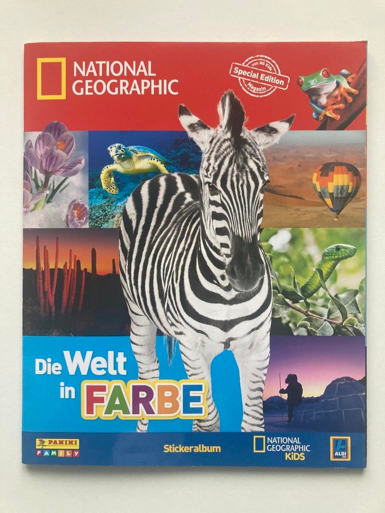 Panini - Die Welt in Farbe - Compleet Album, Hobby en Vrije tijd, Stickers en Plaatjes, Ophalen of Verzenden