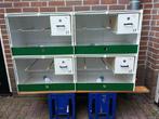 4 zware Heesakkers broedkooien kweekkooien Heesakker 71x40, Dieren en Toebehoren, Ophalen, Zo goed als nieuw, Kunststof, Broedkooi of Kweekkooi