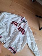 Starter Baseball Jack Wit Maat L jas zomerjas tussenjas, Kleding | Heren, Jassen | Zomer, Maat 52/54 (L), Wit, Ophalen of Verzenden