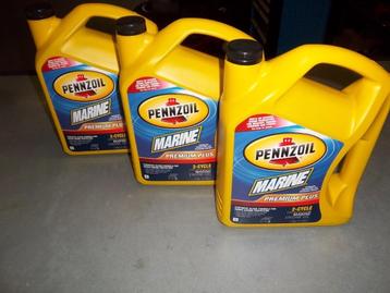 PENNZOIL MARINE 2 TAKT OLIE TCW3 beschikbaar voor biedingen