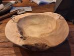 GEZOCHT Partij Teak Hout Schalen, Ophalen of Verzenden, Nieuw, Rond, Hout