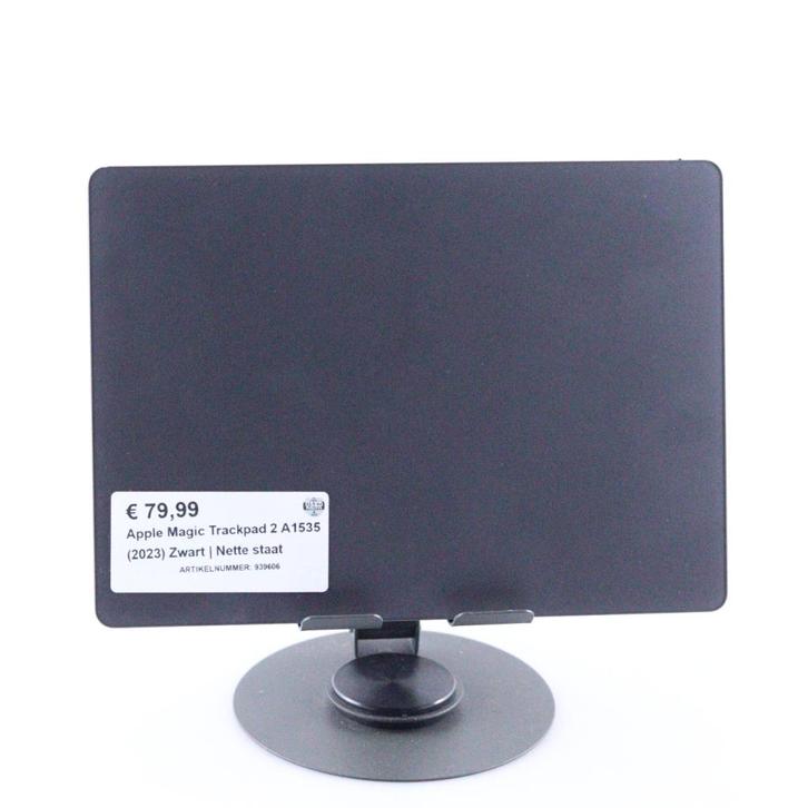 Apple Magic Trackpad 2 A1535 (2023) Zwart | Nette staat, Computers en Software, Muizen, Zo goed als nieuw