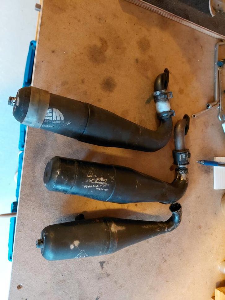 Elcon Mmx / Cleon uitlaten., Hobby en Vrije tijd, Modelauto's | 1:5 tot 1:12, Gebruikt, Auto, Ophalen of Verzenden