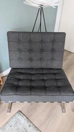 Barcelona stoelen, Ophalen of Verzenden, Grijs