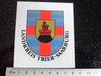 sticker landkreis trier saarburg logo wapen embleem stadt, Verzamelen, Verzenden, Zo goed als nieuw, Overige typen