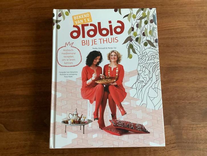 ARABIA bij je thuis - Nadia Zerouali & Merijn Tol, Boeken, Kookboeken, Zo goed als nieuw, Voorgerechten en Soepen, Hoofdgerechten