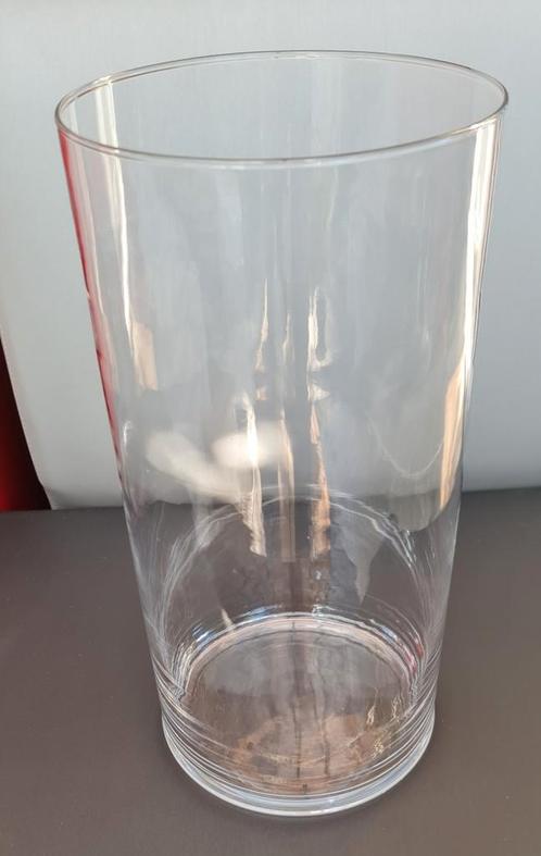 Glazen Cilinder Vazen - 60cm Hoog - Set van 2, Huis en Inrichting, Woonaccessoires | Vazen, Zo goed als nieuw, Overige kleuren