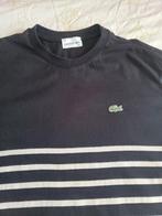 Super mooie, originele, zwart Lacoste T-shirt, XXL zie afmet, Overige maten, Ophalen of Verzenden, Zo goed als nieuw, Lacoste