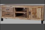 Tv kast mango hout ventura, Overige materialen, 100 tot 150 cm, Ophalen of Verzenden, Zo goed als nieuw