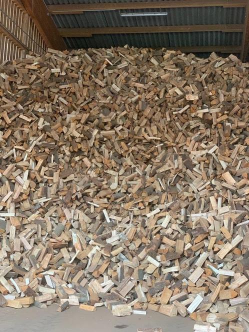 DROOG BEUKEN HAARDHOUT IN BULK | 50 kuub kachelhout gedroogd, Tuin en Terras, Haardhout, Blokken, Beukenhout, 6 m³ of meer, Verzenden