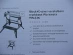 BLACK+DECKER WORKMATE WM626, Doe-het-zelf en Verbouw, Werkbanken, Ophalen, Zo goed als nieuw, Minder dan 70 cm, Bankschroef