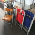 Diverse pocket S75 kunststof klapstoelen div kleuren