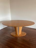 Massief eikenhouten eettafel, Huis en Inrichting, Tafels | Eettafels, Ophalen, Modern design, 100 tot 150 cm, Eikenhout