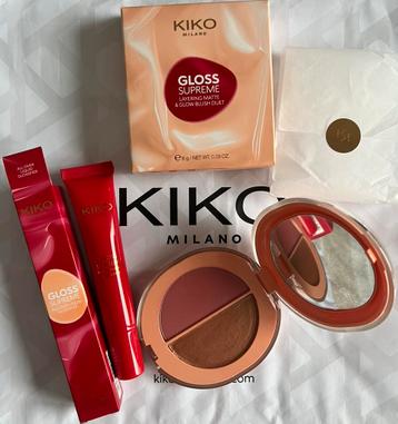 Kiko Milano Blush and Highlighter Set  beschikbaar voor biedingen