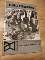 Civiele Verdediging - AO-Reeks Boekje 1195, Ophalen of Verzenden, Landmacht, Nederland, Boek of Tijdschrift