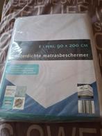 Matrasbeschermer, Huis en Inrichting, Slaapkamer | Beddengoed, Eenpersoons, Wit, Overige typen, Nieuw