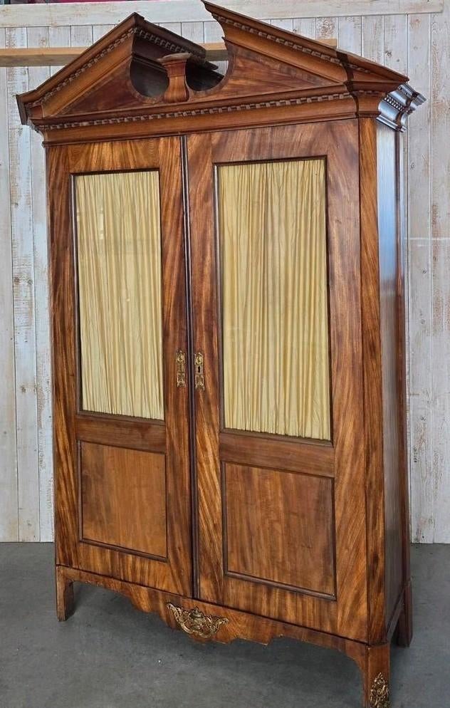 Zeldzame Louis Seize boekenkast, Zeeland 1790,, Antiek en Kunst, Antiek | Meubels | Kasten, Ophalen