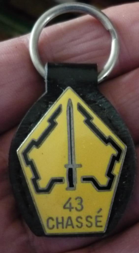 Borstzakhanger 43 Painfbat CHASSÉ., Ophalen of Verzenden, Landmacht, Nederland, Embleem of Badge