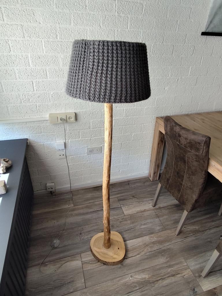 Vloerlamp!, Ophalen of Verzenden, Gebruikt, Hout, 100 tot 150 cm