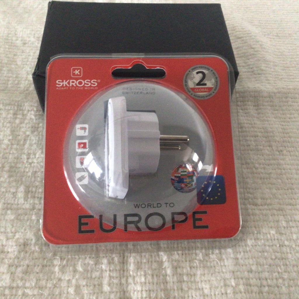 SKRoss Reisadaptor wereld naar Europa, Ophalen, Nieuw