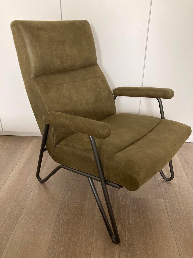 Fauteuil armstoel Eleonora, Huis en Inrichting, Fauteuils, Ophalen, 75 tot 100 cm, Zo goed als nieuw, Stof
