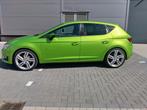 Mooie Seat Leon Fr!! APK 24-04-27!, Auto's, Seat, Voorwielaandrijving, Zwart, Leon, Leder en Stof
