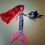 Vintage Disney Classic zeemeermin Ariel met walvisje 1990s, Verzamelen, Poppen, Verzenden, Zo goed als nieuw, Pop