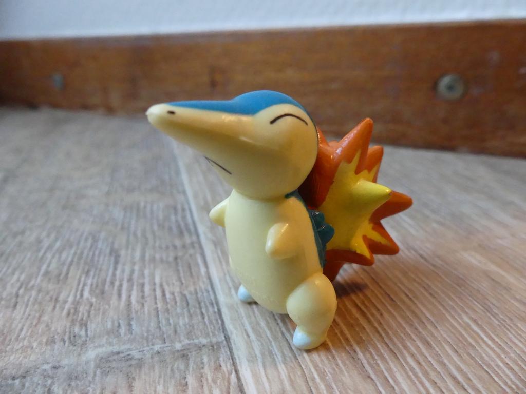 Pokemon Cyndaquil figuur, Ophalen of Verzenden, Zo goed als nieuw