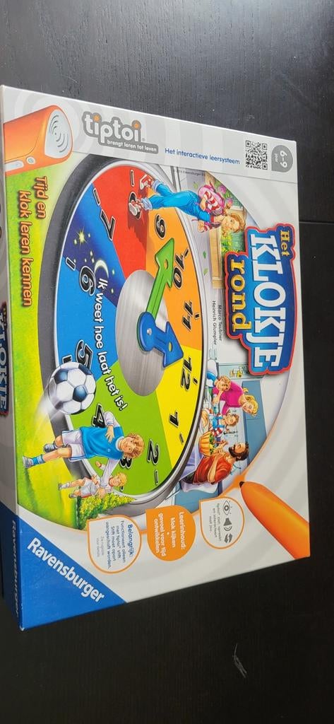 Ravensburger Tiptoi Het Klokje Rond - Tijd leren kennen, Ophalen, Zo goed als nieuw, Taal en Lezen, Met geluid