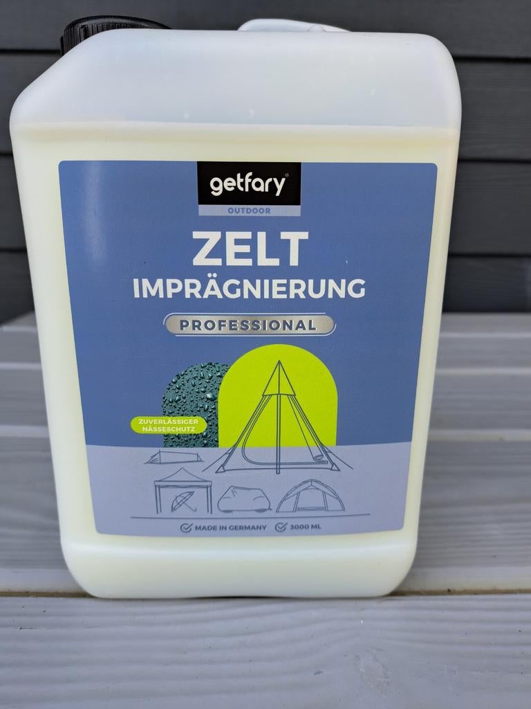 Getfary Outdoor Tent Impregneermiddel 3000 ml, Ophalen, Nieuw
