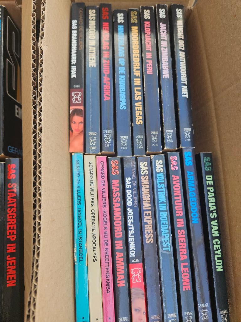 Serie SAS  - Gerard Villiers, Ophalen of Verzenden, Gelezen