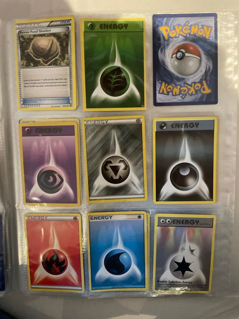 Diverse Pokémon energy kaarten, Verzenden, Gebruikt, Meerdere kaarten