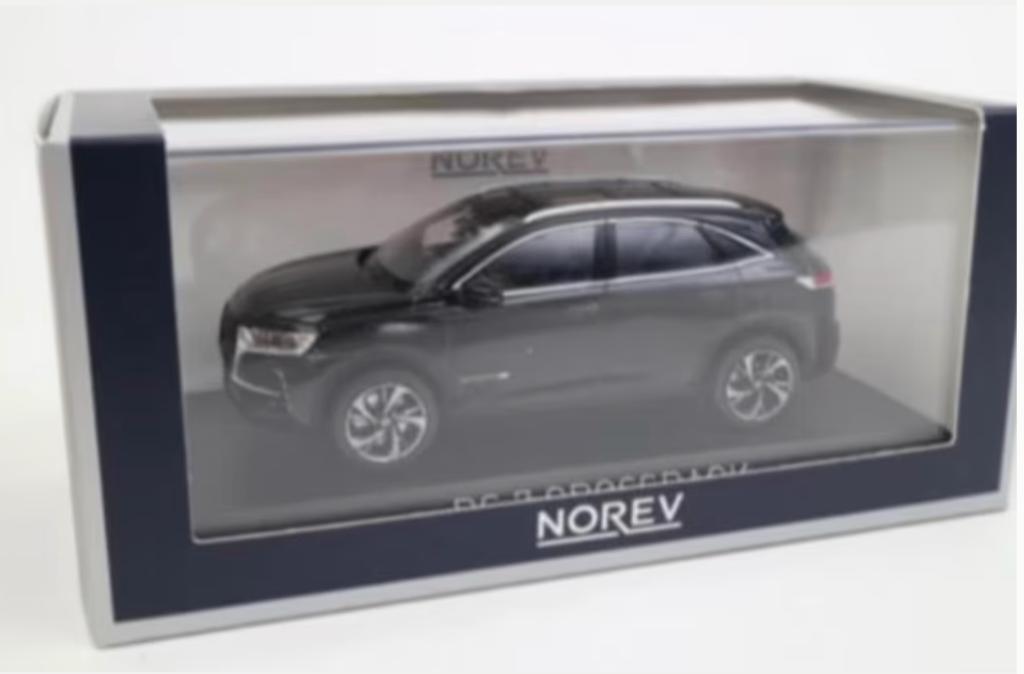 Citroen DS 7 CROSSBACK 2017 Zwart schaal 1/43 NOREV 170014, Verzenden, Nieuw, Auto, Norev