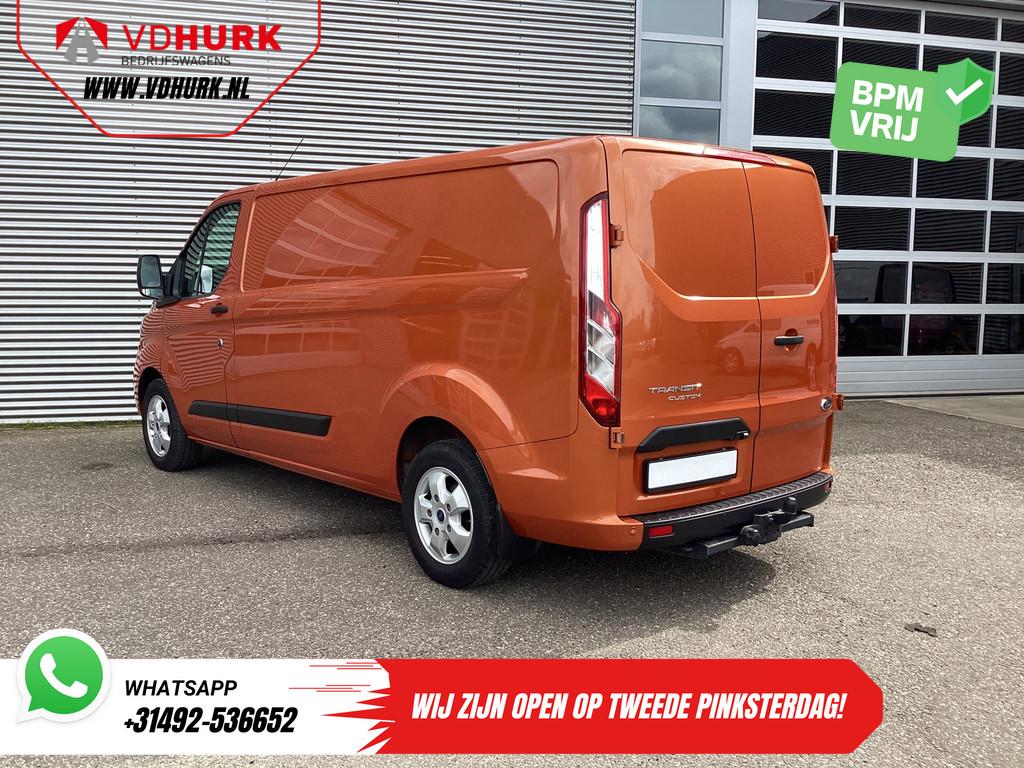 Ford Transit Custom 2.0 TDCI 170 pk Aut. L2 Frontlip/ Spoile, Auto's, Bestelauto's, USB, Origineel Nederlands, Bedrijf, Diesel