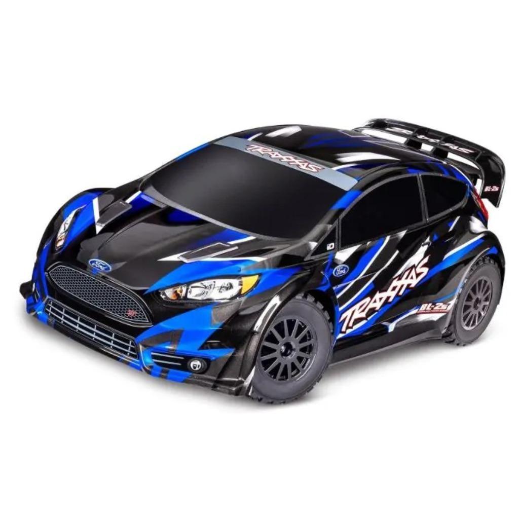 Traxxas Ford Fiesta ST Rally BL-2s - Blauw, Hobby en Vrije tijd, Modelbouw | Radiografisch | Auto's, Ophalen of Verzenden, Nieuw