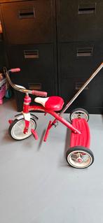 Radio flyer driewieler en step vintage, Ophalen, Gebruikt, Duwstang