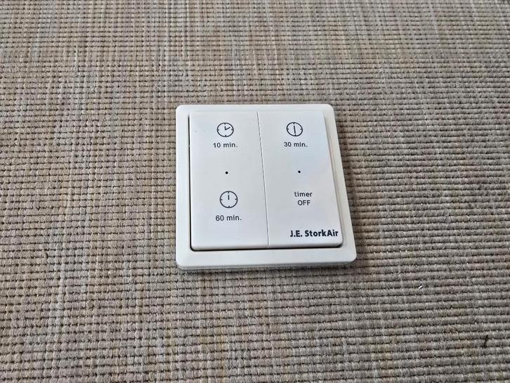 Afstandsbediening RFZ voor Zehnder / Stork / Buva ventilatie, Doe-het-zelf en Verbouw, Ventilatie en Afzuiging, Zo goed als nieuw