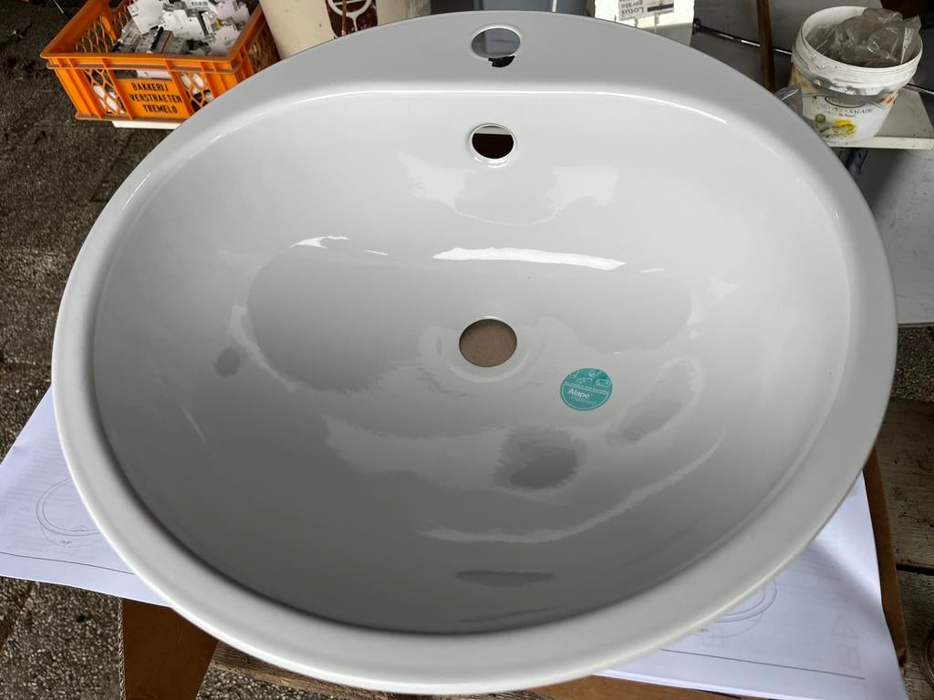 Nieuwe wasbak Alape in originele verpakking, Ophalen, Nieuw, 50 tot 100 cm, Minder dan 100 cm