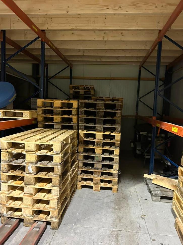 europallets te koop!, Doe-het-zelf en Verbouw, Hout en Planken, Zo goed als nieuw, Pallet, Overige houtsoorten, Minder dan 200 cm