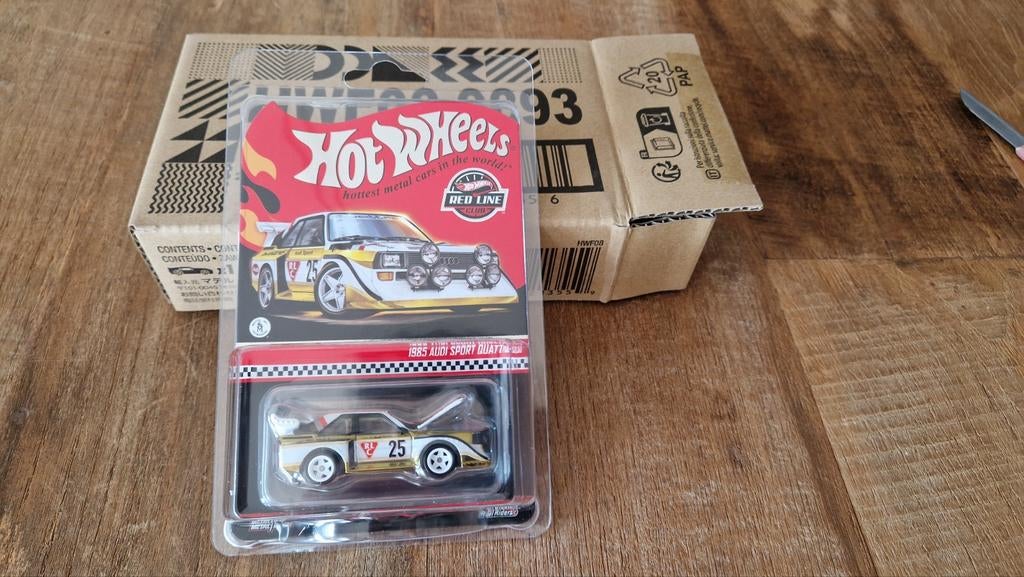 Hot Wheels RLC Exclusive 1985 Audi Sport Quattro S1 Sealed, Ophalen of Verzenden, Nieuw