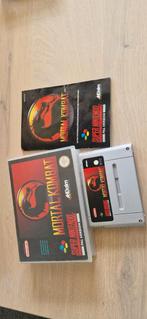Mortal Kombat Super Nintendo SNES PAL, Spelcomputers en Games, Games | Nintendo Super NES, Gebruikt, Vanaf 18 jaar, Vechten, 2 spelers