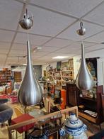 4 Rietveld druppellampen - Vintage design hanglampen, Gebruikt, 50 tot 75 cm, Onbekend, Ophalen of Verzenden