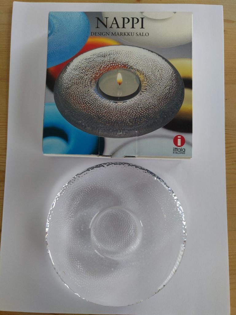 Ittala Nappi  theelichthouder design Markku Dalo, nieuw, Ophalen of Verzenden, Nieuw